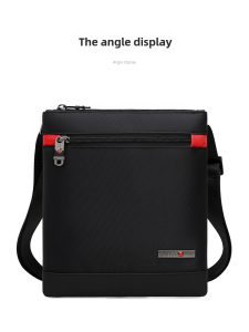 Ultra-Thin Lightweight Oxford Cloth Military Knife Single Shoulder Bag Casual Crossbody Backpack for Men Business Bag