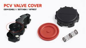 Bộ Kit Nắp Van PCV Xe Mới Ford C-MAX Fiesta VI Focus II Fusion Berlingo C2 C3 C4 Volvo Phụ Kiện Sửa Chữa Ô Tô Chất Liệu Silicon