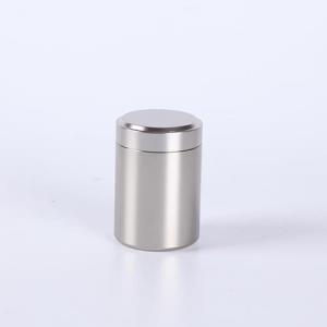 Sealed Portable Metal Container for Coffee Powder Coffee Beans Tea Leaves and Tea Bags