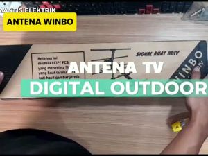 ANTENA TV DIGITAL OUTDOOR + KABEL 10 METER ANTENA TV LUAR