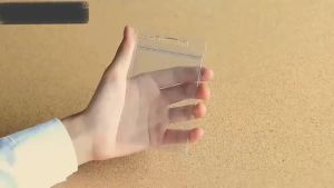 50Pcs/set Plastik Id Card yg ada segel atau klip（75×115/85×100mm）