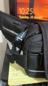 HOM Immortal Motobag Belt Bag V4 Waist Bag Black Multi Compartment Bag