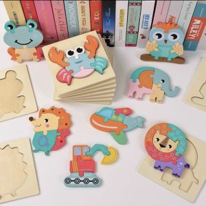 Tranh ghép gỗ 3D cho bé