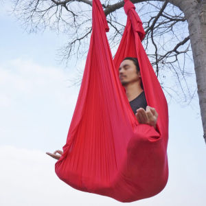 American Style 7 Meter Yoga Suspension Lounger Fabric Indoor Home Gym Exclusive Hanging Rope Yoga Mat Material