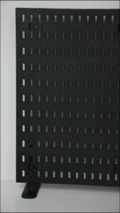 Desktop Office Storage Pegboard: Ideal For Organizing Office Supplies And Doubling As A Figure Display Shelf
