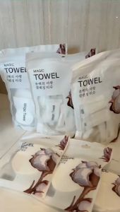 Disposable compressed towel MAGIC TOWEL