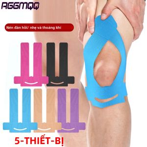 5 Chiếc Băng Kinesiology Chống Thấm Nước Cho Đầu Gối Bền Thể Thao Hỗ Trợ Đầu Gối Băng Cho Thể Thao Tập Luyện Hỗ Trợ Khớp Lâu Dài