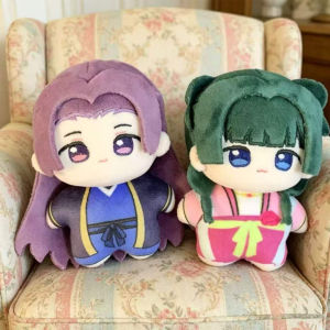 Bandai | 10CM Genuine Anime The Apothecary Diaries Kusuriya no Hitorigoto Maomao Jinshi Renshi Plush Doll Stuffed Toy Plush Pendant