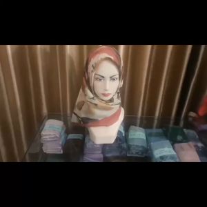 Hijab Segi Empat Kerudung Segi empat jilbab Voal Motif Digital Printing premium INASYA series