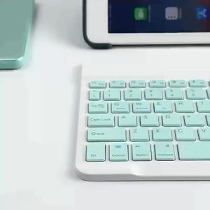 Pemilihan Kualitas 3in1 10 Inch Backlit Backlight Wireless Keyboard & Mouse LED Colorful Bluetooth