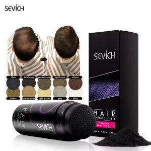 SEVICH Hair Fiber Powder 25g Keratin Hair Building Fibers Powder Instant Hair Growth Powder Hair Thickening Spray for Men Women