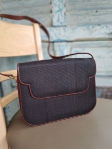 Hàng Si túi đeo vai long bườm ngựa dệt