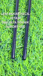 Lem Bakar Lem Tembak Kecil Hitam 7mmx20cm - HARGA PER 1 BIJI