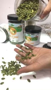 Hạt bí xanh tự nhiên Lets Nuts hộp 500g hạt to đầy nhiều dinh dưỡng dùng trong nguyên liệu chế biến nấu chè làm bánh
