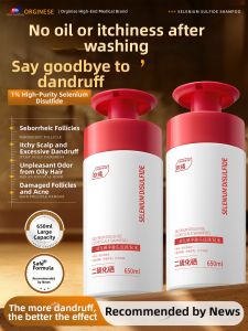 ORGINESE | Dandruff Controlling Antidandruff Shampoo For Men Oil Control Volume Boosting Itch Relief