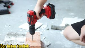 JLD 48V Brushless Cordless Drill Set Heavy Duty 25+3 Speed Impact Drill Jld Original Power Tool