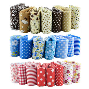 7PCS/Lot 100% Cotton Jelly Roll 7 Different Color Series for Sets Quilting Fabric Trips Handmade Patchwork Sewing 5cmx100cm