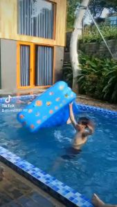 Bể Bơi Thành Cao Cho Bé 3 Tầng Bể Phao Bơi Trẻ Em Bể Bơi Phao Bơm Hơi Tại Nhà