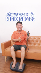 Máy Massage Bàn Chân Và Bắp Chân Nikio NK-183 - Giảm Đau Mỏi Thư Giãn Lưu Thông Máu Tại Nhà