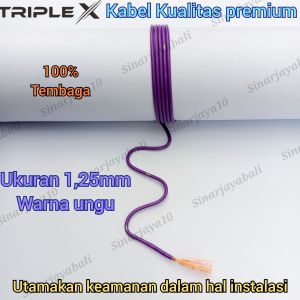 kabel bintik motor body serabut original motor mobil meteran avss 125 1.25 125mm 1.25mm cable automotive premium wire