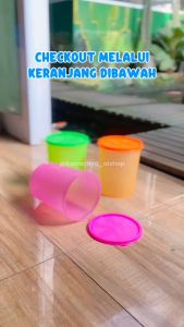 Toples Kencana 1800 ML 3 Pcs - Warna Random Cocok untuk Kue Lebaran