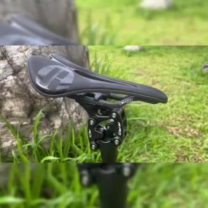RIRO Bicycle Suspension Seatpost Aluminum Alloy Shock Absorber Seat Post 27.2/30.9/31.6mm 50mm Travel CNC MTB Road Bike Cycling