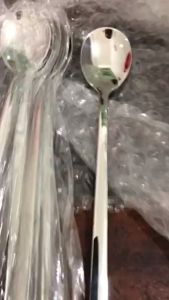 Muỗng Thìa Inox 304 Cán Dài - Uống Cà Phê Sinh Tố Cocktail.. -LUMBL