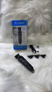 Kemei KM-1563 สีดำความแรง7200รอบ บอดี้เอบีเอส นํ้าหนักเบา ใช้งานง่าย จับกระชับมือ แถมฟันรอง3ขนาด 1 2 3มิลสายชาร์จแถม