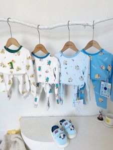 Ultraman Kids Autumn Suit Pure Cotton Intimates Boneless Class A Cotton Fall and Winter Child and Teen Boys Cotton Jersey