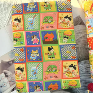 Vỏ Bọc Sổ Tay Thủ Công Bằng Vải Mới One Leaf Vỏ Bọc Sổ Tay A5/A6 Phong Cách Cổ Điển Quà Tặng Cho Bạn Cùng Lớp