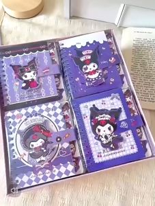 (READY STOCK) Kuromi Mini Notebook A7 Kid Children Reward Present Gift Cute Stationery便携式迷你库洛米笔记本 buku nota alat tulis