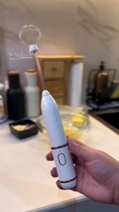 X1A0M Electric Handheld Egg Mixer Multi-functional Electric Whisk Hand Blender Electric Mixer For Baking 电动打蛋器 手持搅拌器 3-Speeds Electric Hand Mixer for Baking Rechargeable Portable Coffee Milk Frother Whisk Appliances for Kitchen
