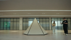 Tenda Glamping Pyramid Naturehike CNH22ZP010 Tarp Tent Glamping Hiking Double Layer Kemah 4 Orang Piramid Estetik Outdoor