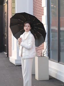 Custom Umbrella Payung / Free Add name & Logo Auto Open Umbrella Custom Print Name & Logo Payung Custom雨伞