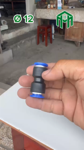 Nối nhanh ống hơi (khí nén) PU phi 6 8 10 12