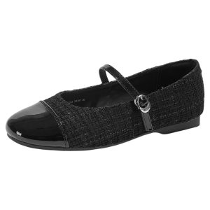Josiny | French Ballet Style Mary Jane Patchwork Shoes
