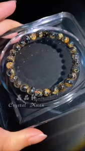 【现货】6mm 黑母矿钛晶手串｜强势招财 × 辟邪护身 × 提升行动力｜6mm Black Matrix Rutilated Quartz Bracelet｜Wealth Boost • Protection • Motivation