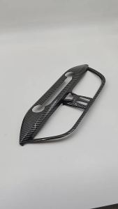 Ford Focus MK4 Phong Cách Sợi Carbon Điều Hòa Không Khí Bảng Điều Khiển Bao Da Viền Chất Liệu ABS Cho 2019-2022 Nội Thất Mouldings Phụ Kiện Xe Hơi