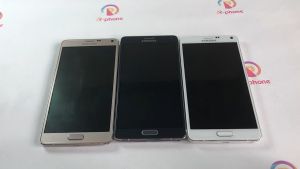 ปลดล็อค Samsung Galaxy Note 4 N910F N910A 5.7 32GB Quad Core 16MP โทรศัพท์มือถือ