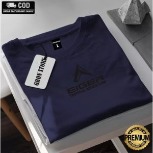 DN STORE SHOP Baju Kaos Atasan Distro Pria Wanita egr trpicl black cootun 20S