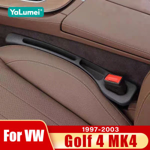 For Volkswagen VW Golf 4 MK4 1997 1998 1999 2000 2001 2002 2003 Car Seat Leak Proof Strips Gap Side Seam Filler Storage