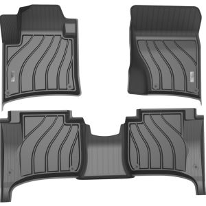 3W | Waterproof TPE Full Car Mats Trunk Pad