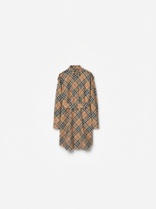 Burberry | Plaid Cotton Shirt Dress
