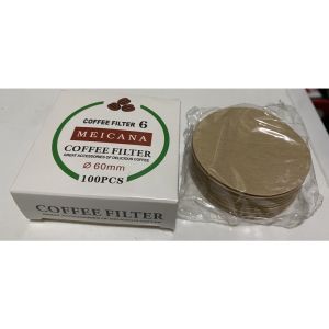Maximize Your Moka Pot: 100Pcs Round Coffee Filters for Perfect 6-Cup Espresso & Tea Brewing