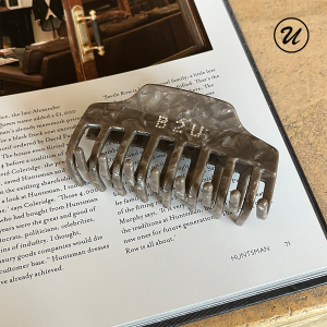 กิ๊บติดผมรูปฉลามขนาดกลาง B2U รุ่นใหม่ปี 2025 ตกแต่งเพชร ทรงมังกร ทรงเอซิเตท ทรงหรูหรา สไตล์ฝรั่งเศส สำหรับผู้หญิง