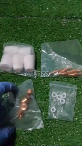 PT31 30 40 50 65Pcs Aksesoris Plasma Cutter dengan Tip & Nozzle Kit Pengelasan