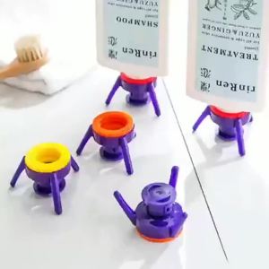 3Pcs Bottle Upside Down Drain Rack Stable Tripod Design Food Grade Plastic for Baby Bottle Daily Cup Drying Storage