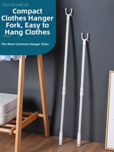 Telescopic Extension Clothes Hanging Rod