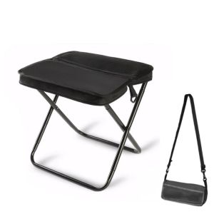 7N Portable Foldable Backpack Stool Lightweight Camping Fishing Picnic Chair Outdoor Outdoor Adventure Seat for Hiking Travel