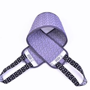 Powerful Exfoliating Back Scrubber Double Sided Coarse Sand Pull Rope Handle Rough Texture Bath Towel for Personal Care